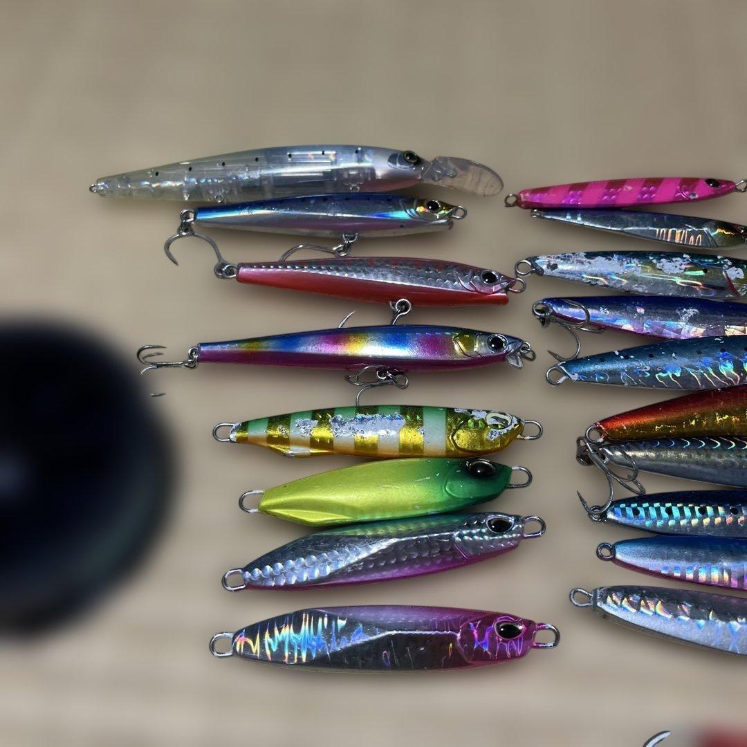 ライトショアジギング引退セット、メタルジグ色々価格交渉お気軽に