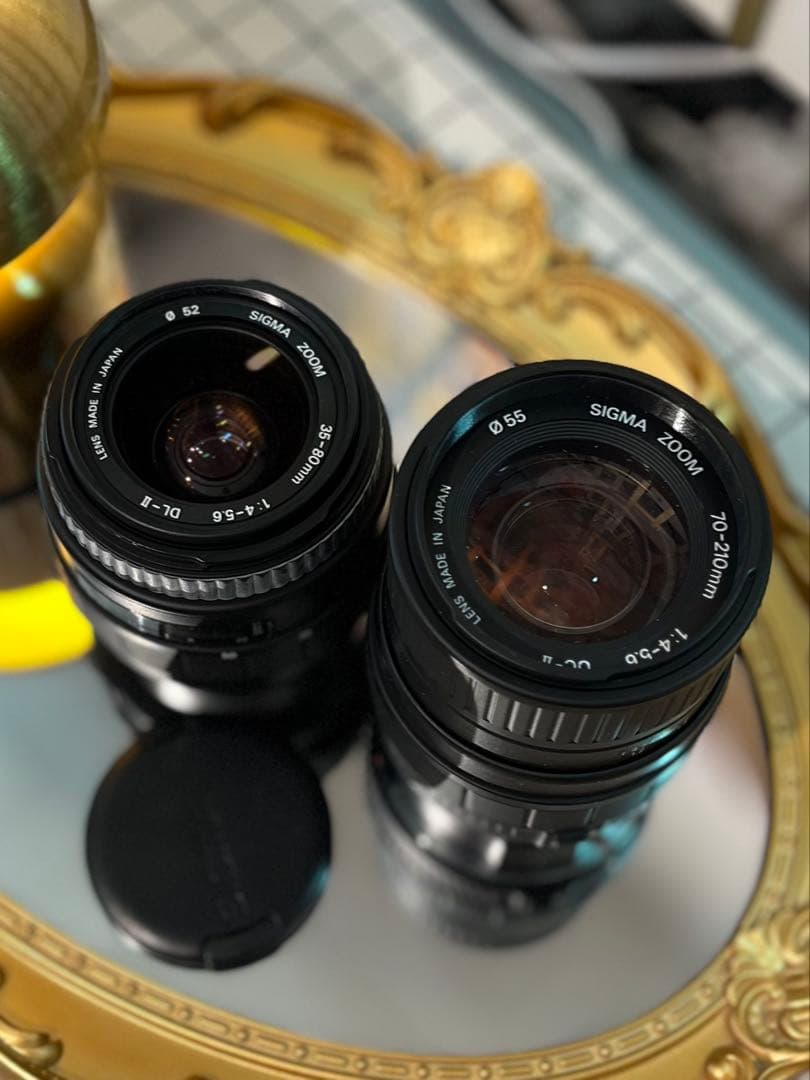 SIGMA DLII DCⅡズームレンズ2種キヤノンEFマウント