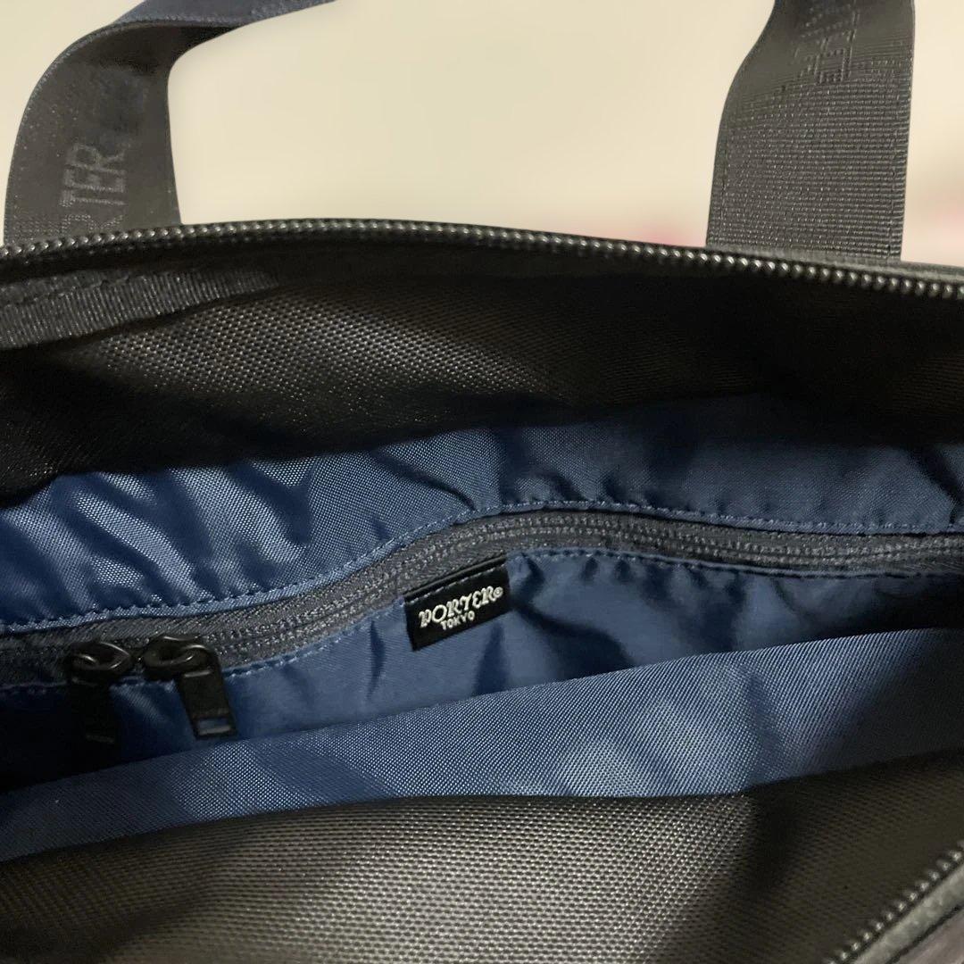 ☆美品☆ PORTER フラッシュ トートバッグ ネイビー