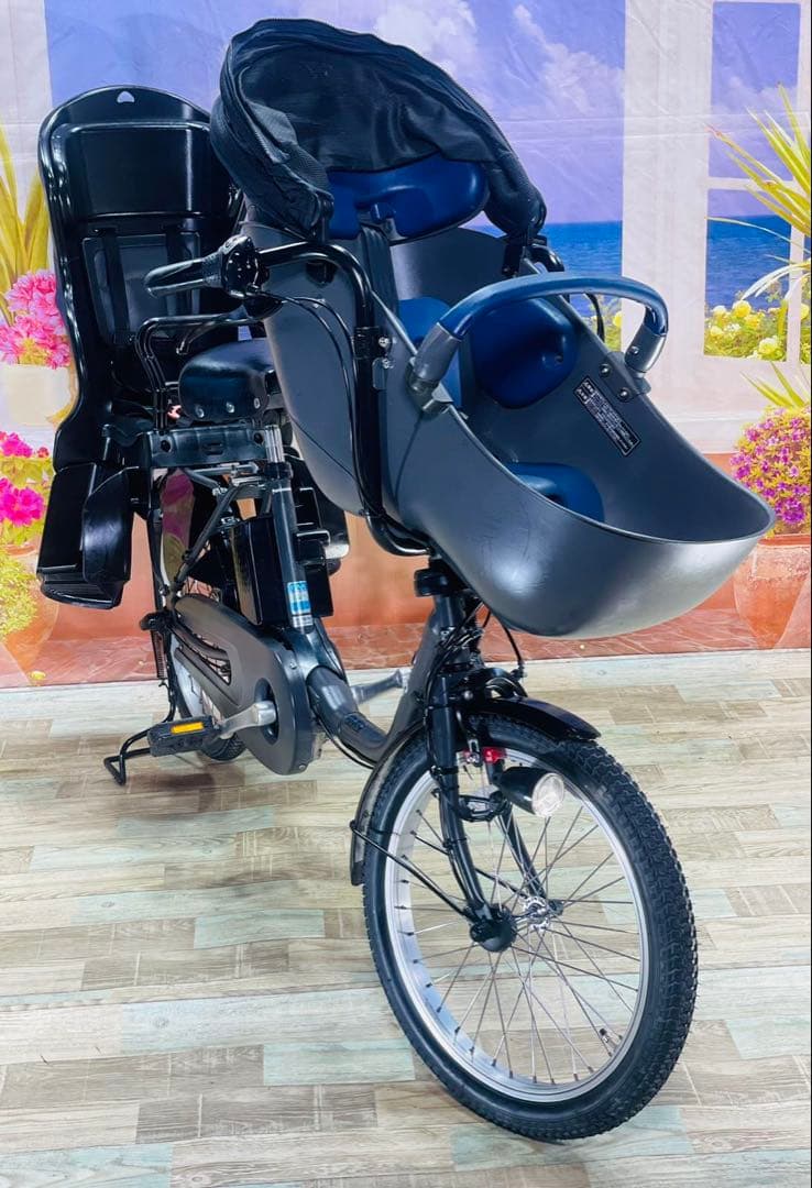 高年式ギュットクルーム2019年モデル⭐️パナソニック子供乗せ電動自転Y3073