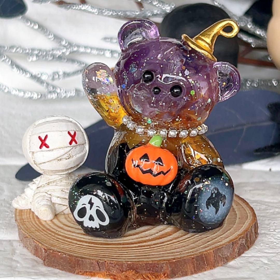 10.8ふーか様切株付 幸せを呼ぶオルゴナイト