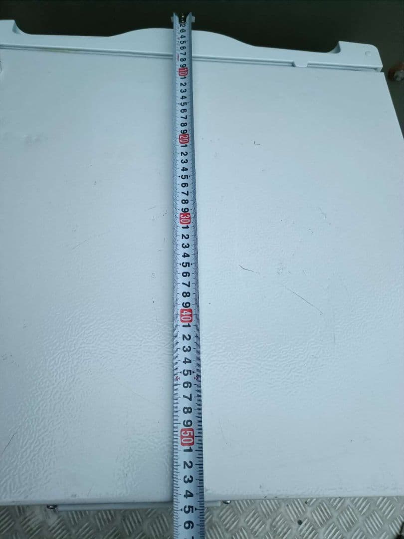 ホワイト冷凍庫 三ツ星貿易 エクセレンス 冷凍庫 91L 2022年製