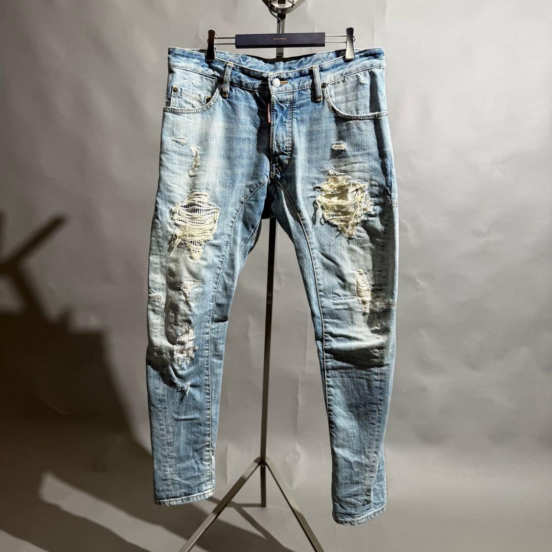 パンツ DSQUARED2 TIDY BIKER JEAN size48