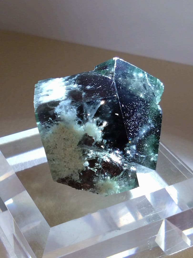 Yum Yum Pocket ③イギリス　フローライト 鉱物　標本