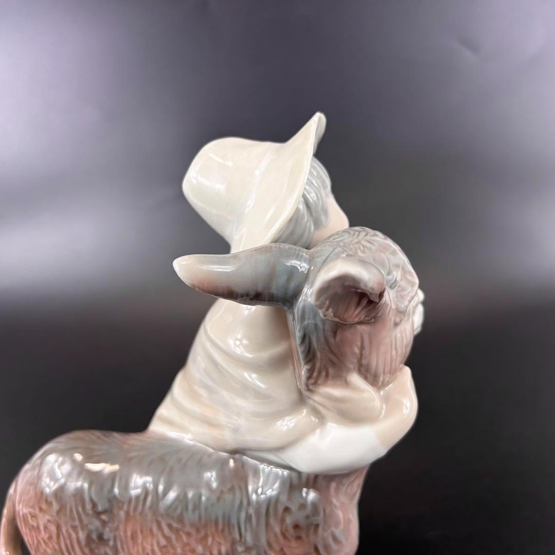 【極美品】リヤドロ　ロバと少年　置物　フィギュアリン　プラテロと私