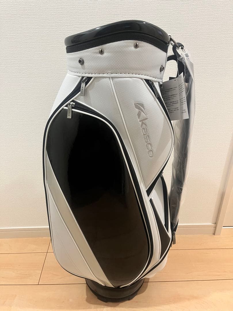 新品未使用 キャスコ キャディバッグ KS-0105 （ホワイト・9型）