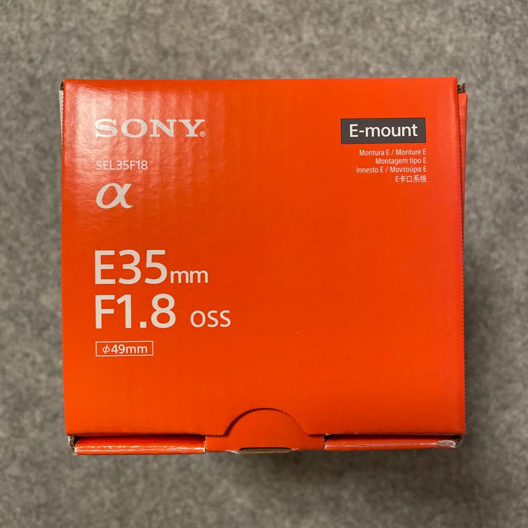 【未使用】SEL35F18 SONY E35mm F1.8 OSS