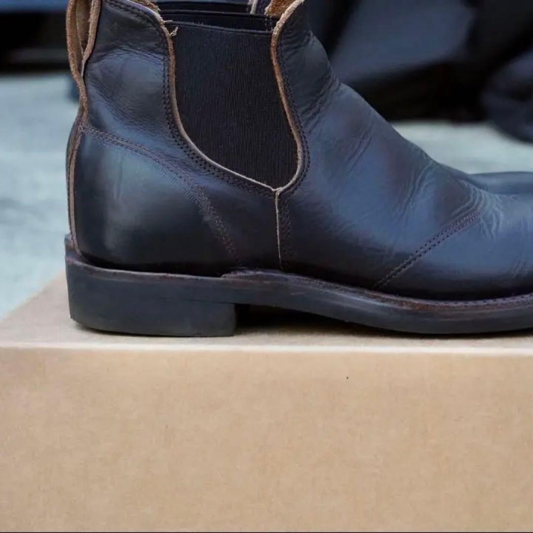 ミ*ン様 RRL サイドゴアブーツ ダブルアールエル ラルフローレン チェルシー