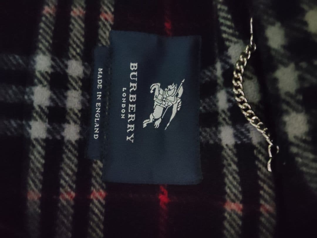 BURBERRYネイビー ダッフルコート