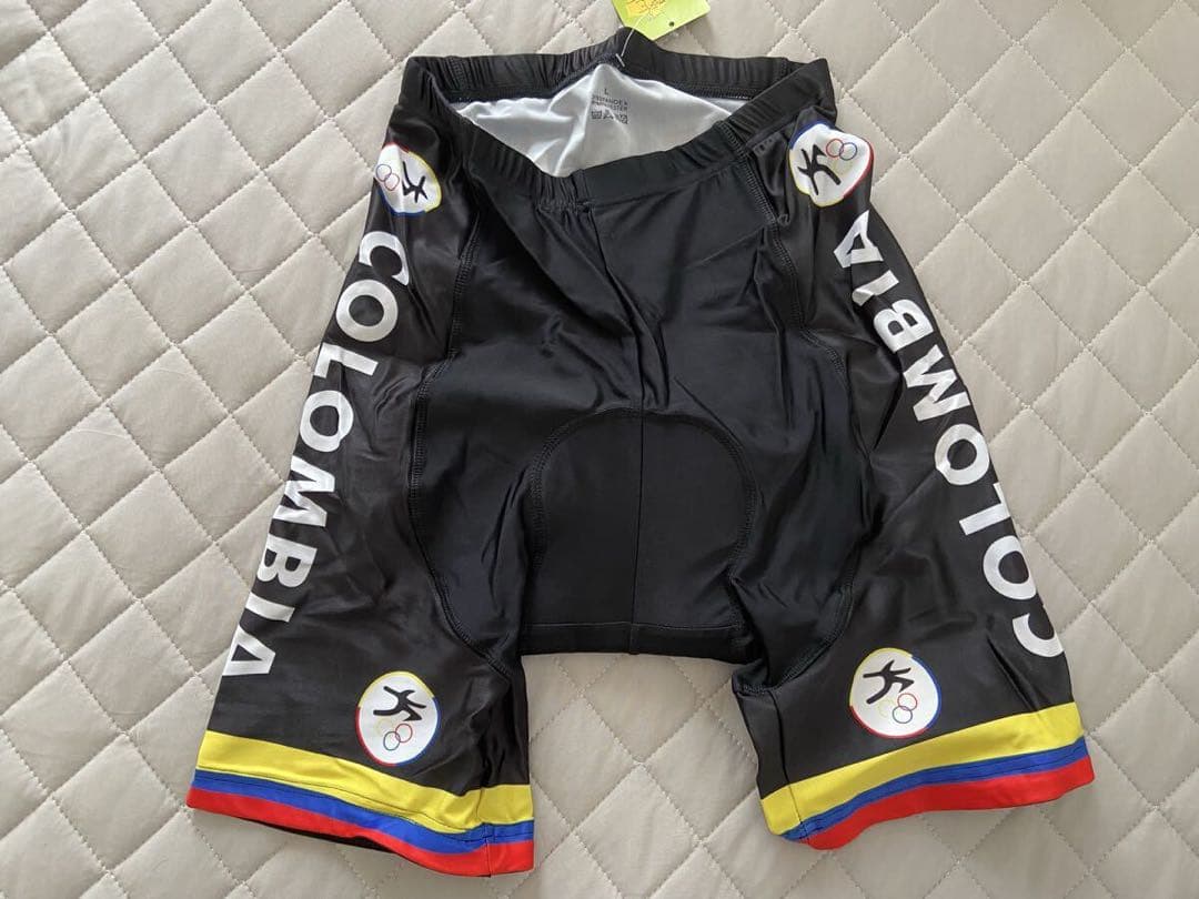 Bianchi COLOMBIA サイクルジャージ上下セット