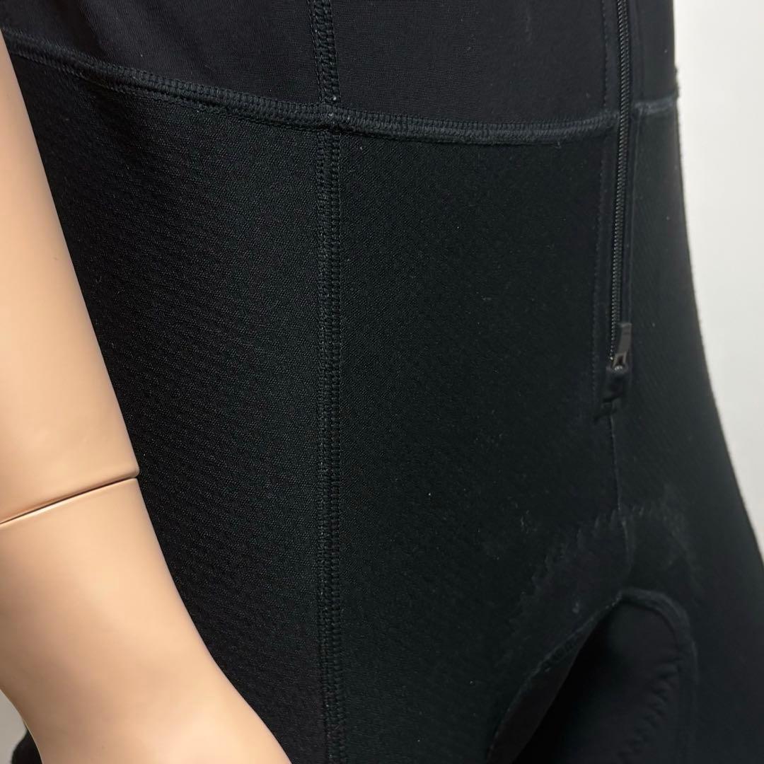 パールイズミ ウィンドブレークビブタイツ T6000-3DサイクルウェアLサイズ