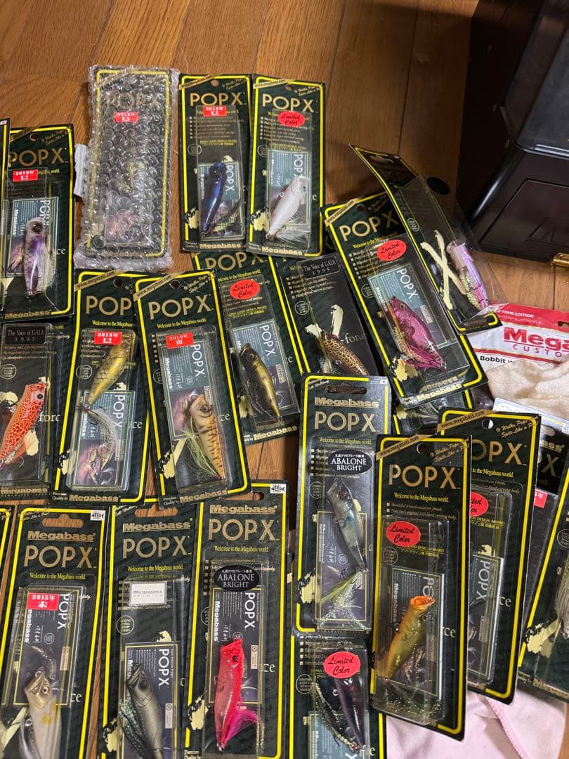 B*k様 Megabass POP X 141個セット！！限定カラーレアカラー多