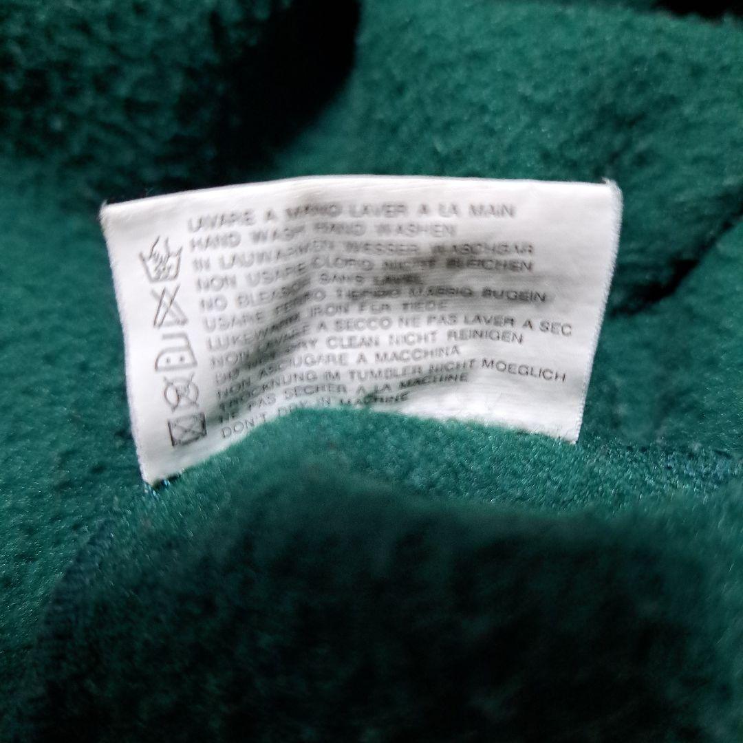 レア！イタリア製 90s イヴサンローラン 刺繍ロゴ フリース トレーナー