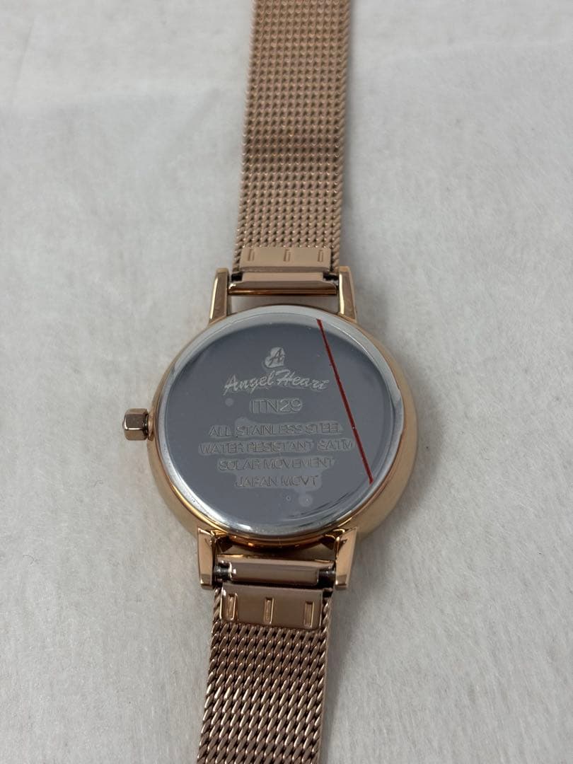 A572 エンジェルハート イノセントタイム ダイヤモンド ソーラーウォッチ