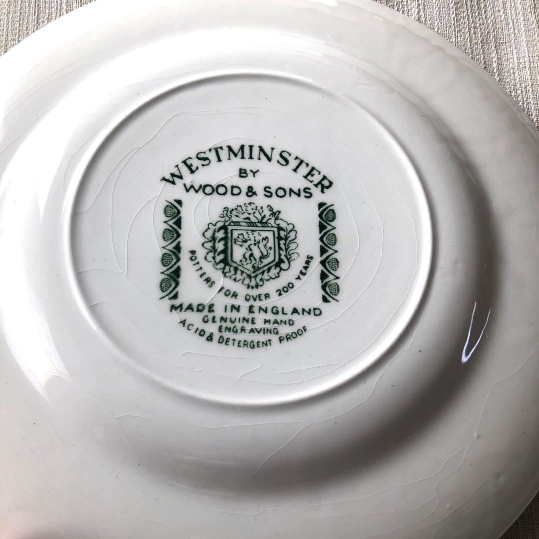 イギリス製　WESTMINSTER WOOD&SONS プレート 皿 11枚