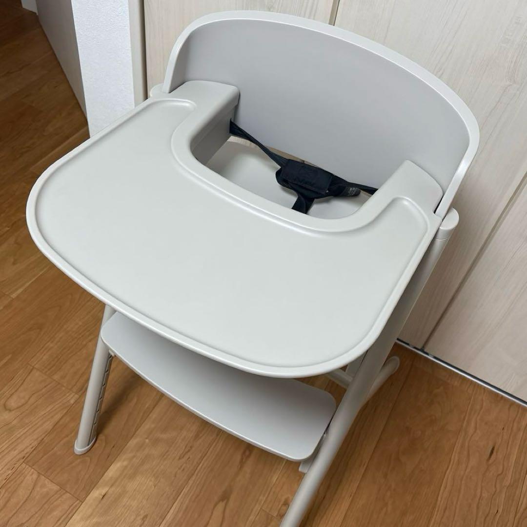 NOVUS ノウス グレージュ ハイチェア 美品