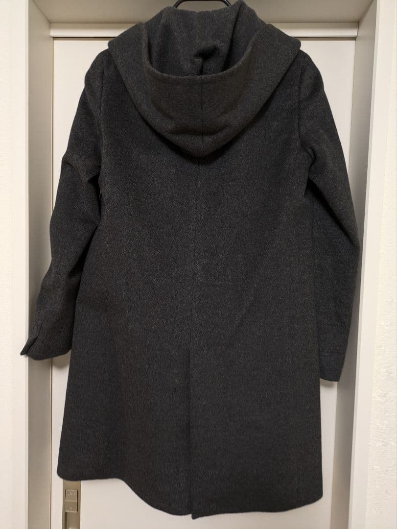 極美品　23区　ロロ・ピアーナ　ロロピアーナ　ウールコート　フード　38