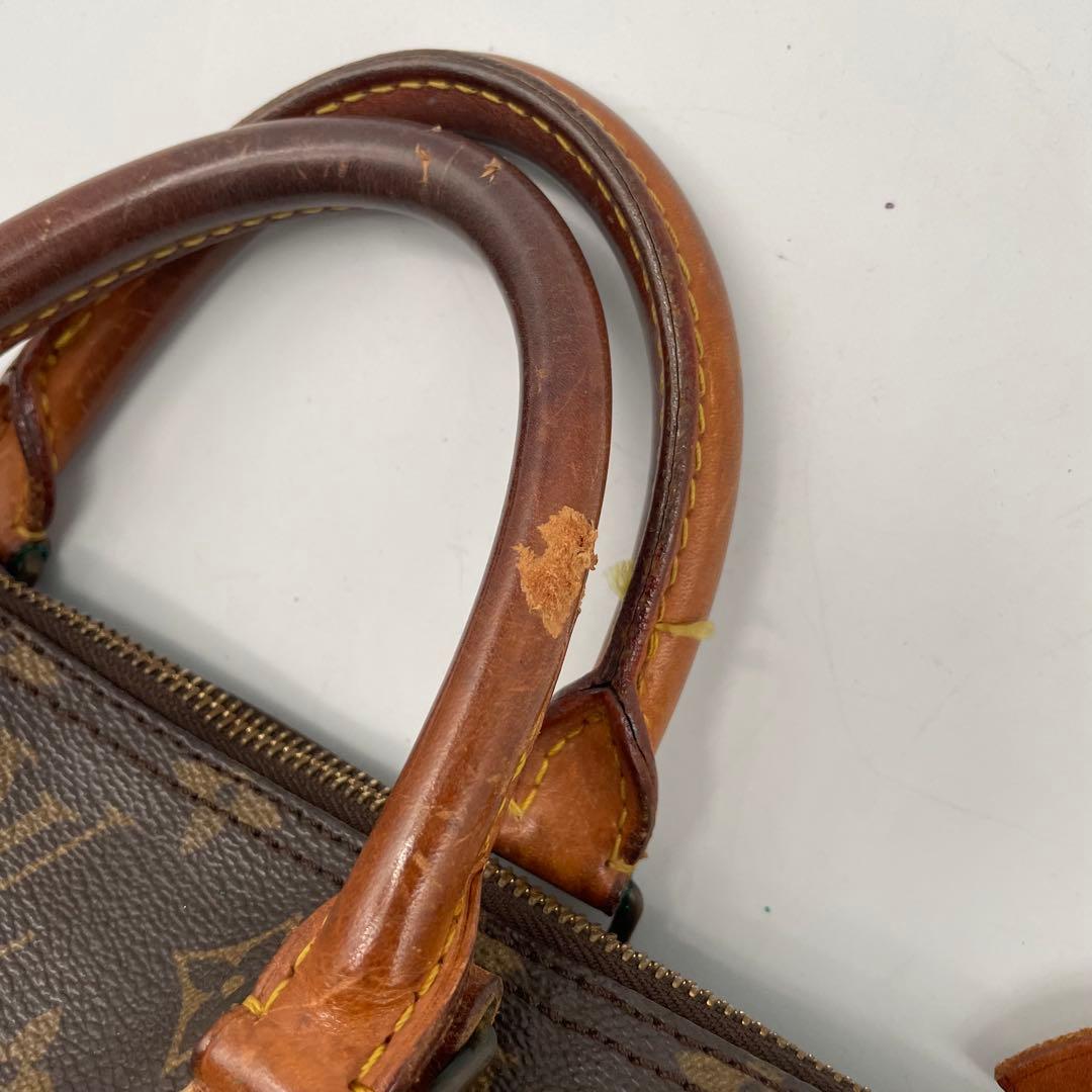 S0211-1-1 ルイヴィトン モノグラム ボストンバッグ パドロック・鍵付き