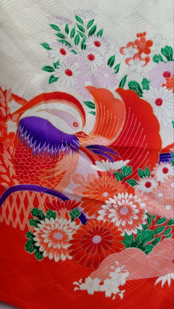 RK396アンティーク子供着物着丈75センチ裄丈40センチ