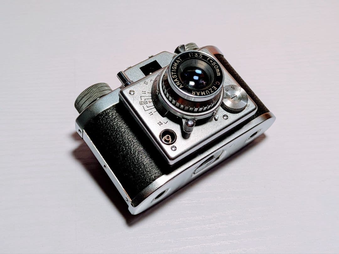 【完動極美品】samoca 35 lll 1954年製 ビンテージフィルムカメラ