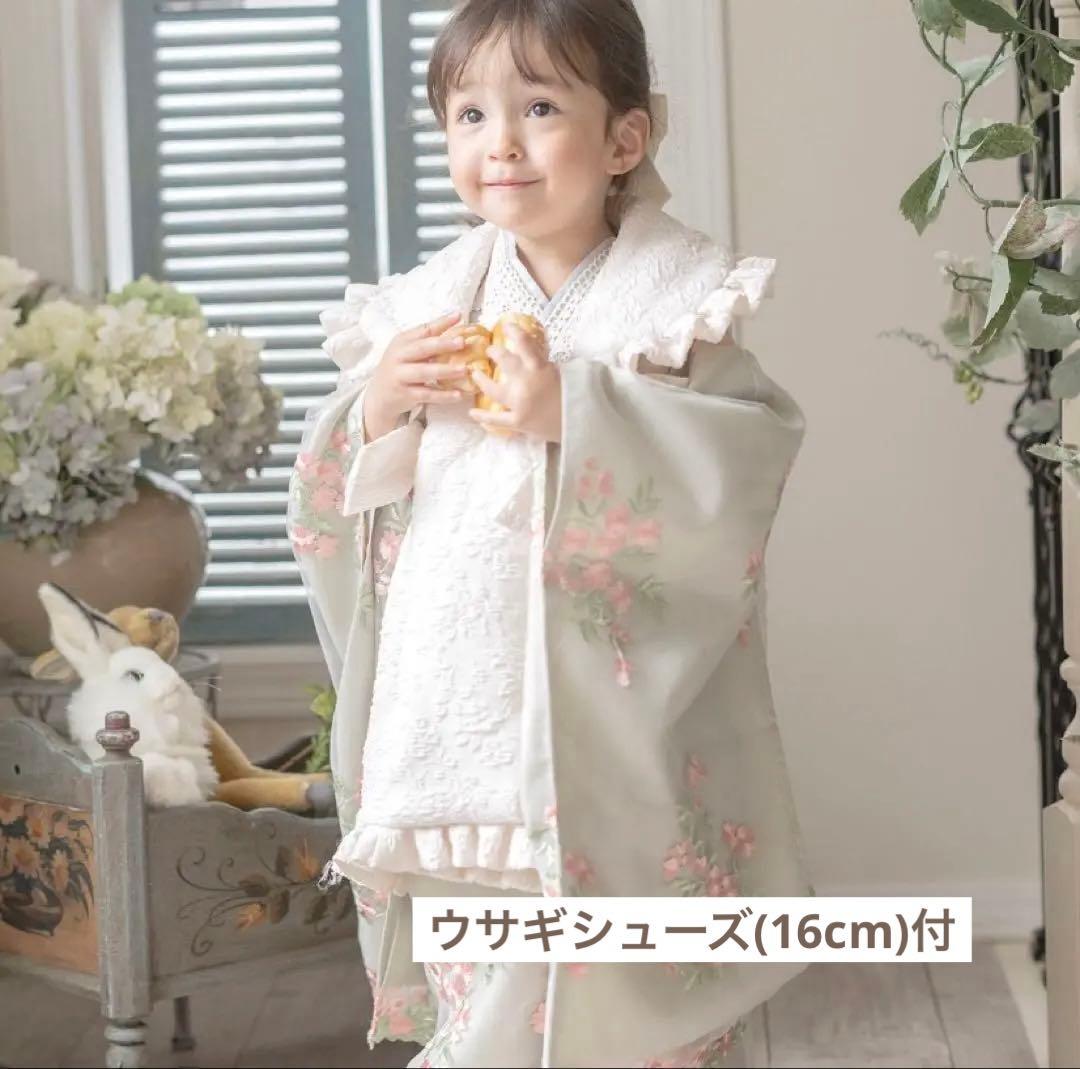 週末値下】Catherine Cottage七五三 被布セット シューズ付