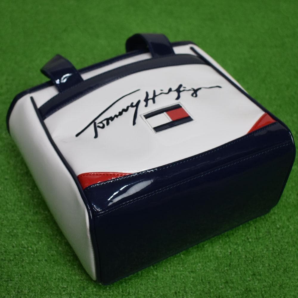トミーヒルフィガー ゴルフ ポーチ【トリコロール】超美品！