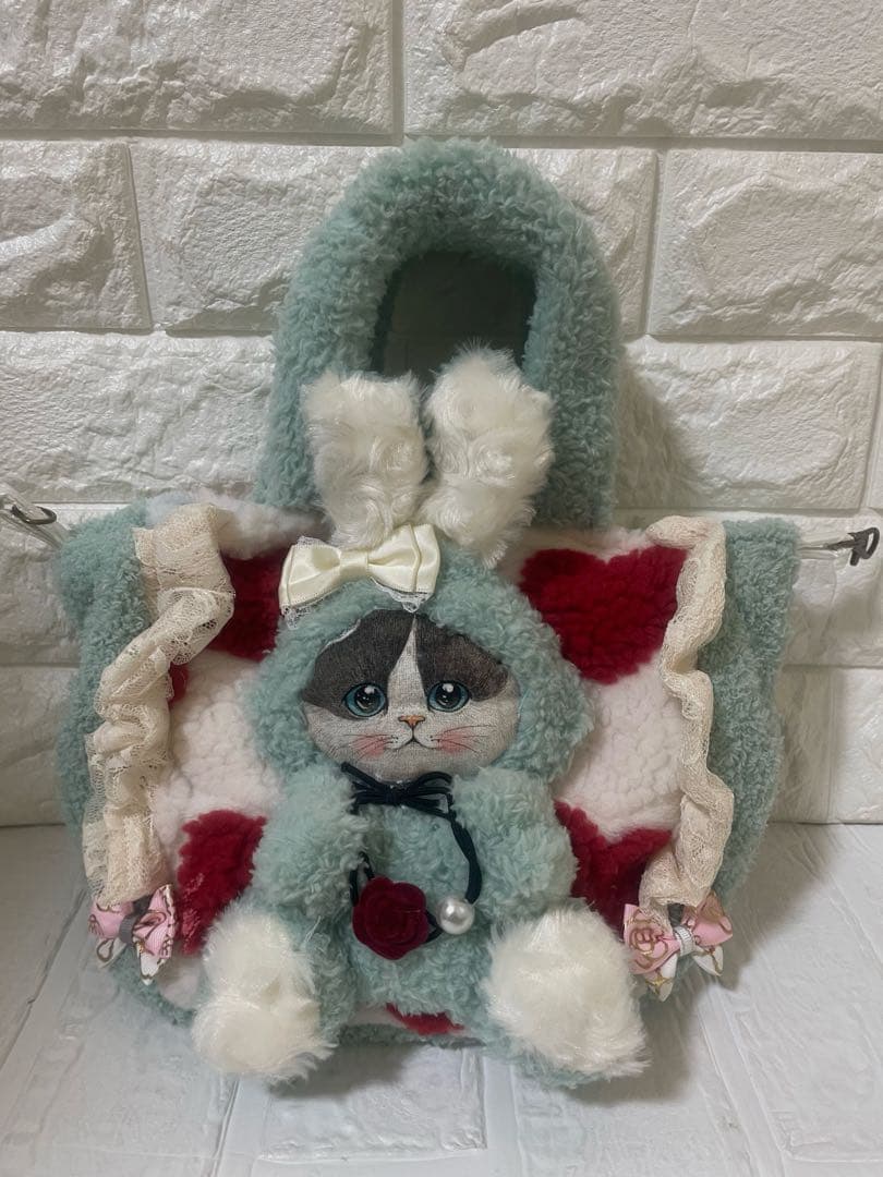 j*️様 コヤンイサムチョン　ハンドメイド ふわふわ　トートバック