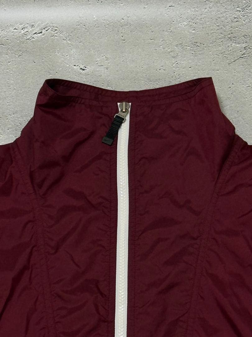 90s Nike 銀タグ ナイロン アノラック バーガンディ