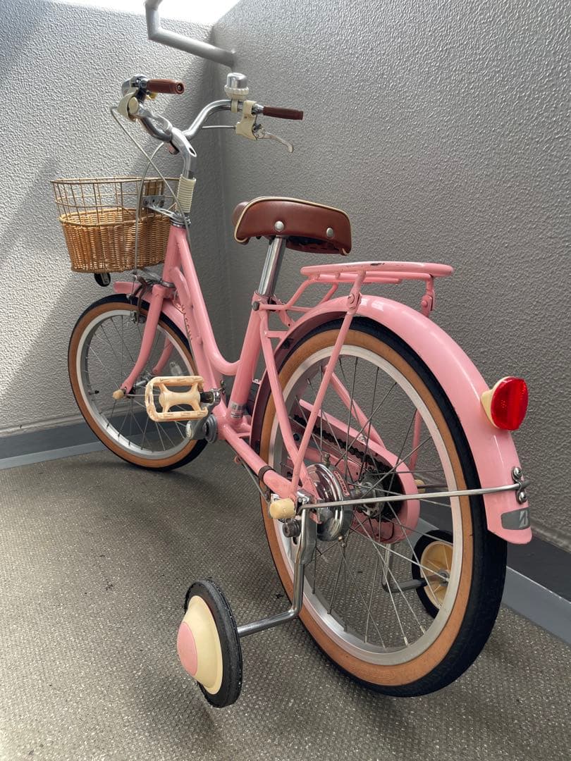 【引取り限定】ブリヂストン18インチキッズサイクル『HACCHI（HC182）』