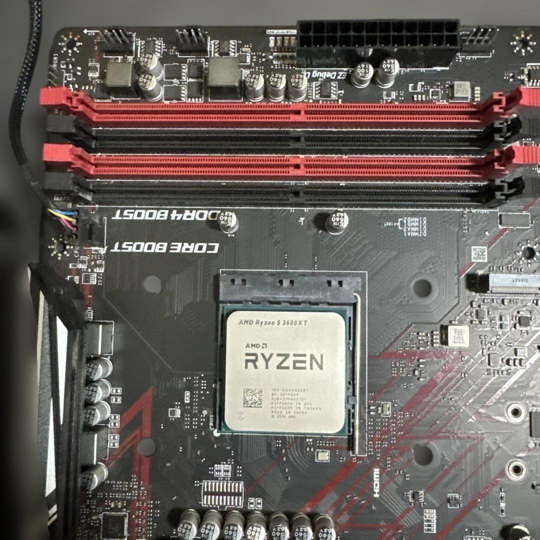 m*価様 チ*ン様 MSI B450 GAMINGPLUS マザーボードとRyz