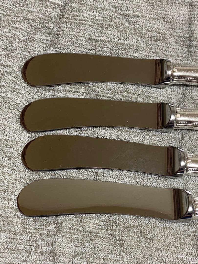 Christofle クリストフル パールシリーズ バターナイフ 4本セット