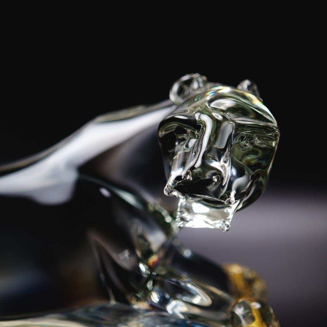 Murano Glass Pino Signoretto パンサー 4.5kg