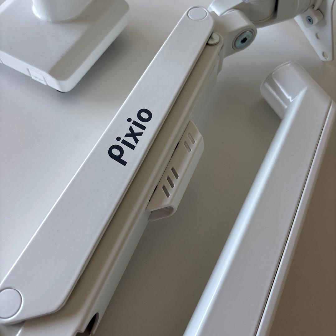 ピクシオゲーミングモニター27型ホワイトPX278WAVEW-Oモニターアーム付