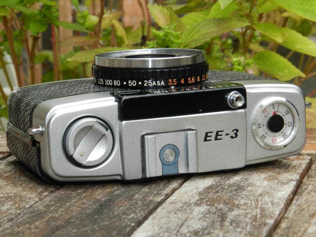 クロコ風　OLYMPUS PEN EE-3 ハーフフィルムカメラ　即撮影可