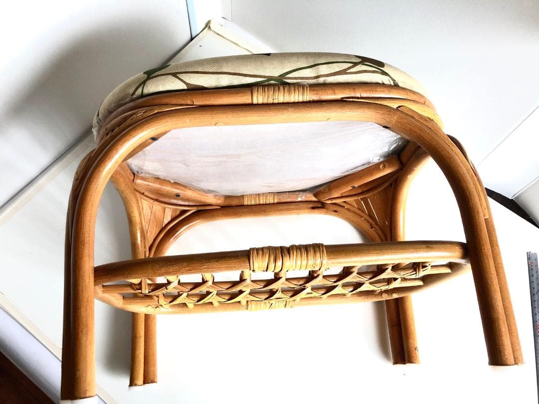 激安三脚セット★ラタン 籐 正座椅子 座椅子 スツール★和室椅子★バラ売り可能