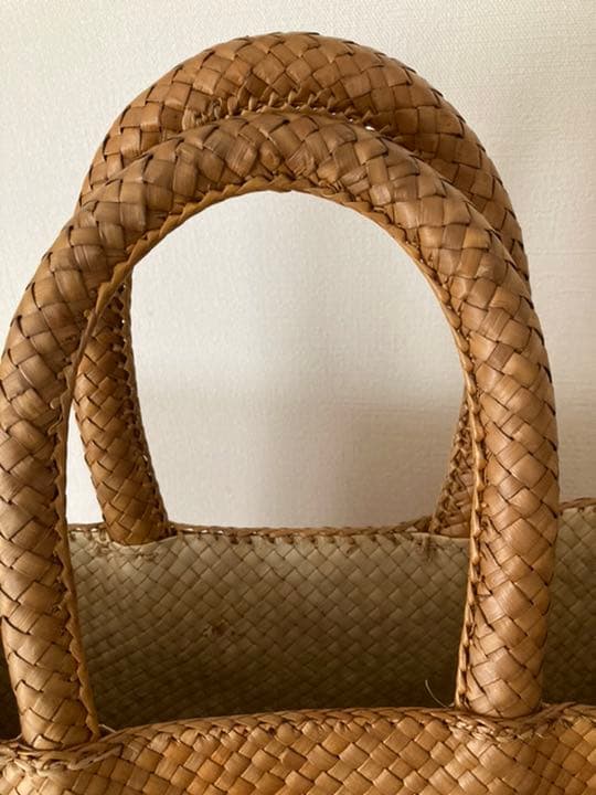 MORGAN ★希少レディース高級手提げ籠バックkusumoto