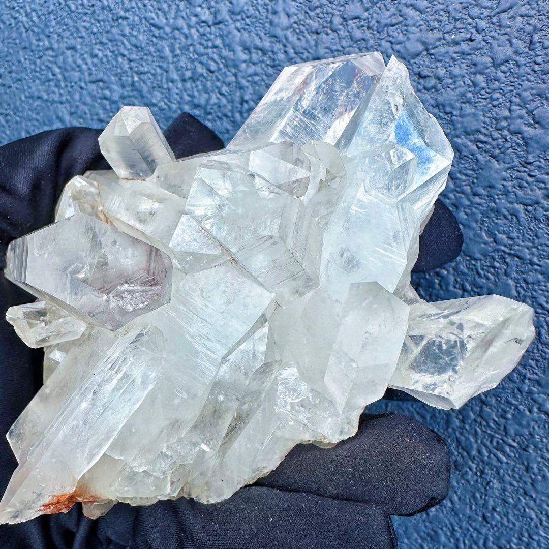 希少高透明度❗️キラキラ☆マニカラン産ヒマラヤ水晶クラスター超強いパワーA1411