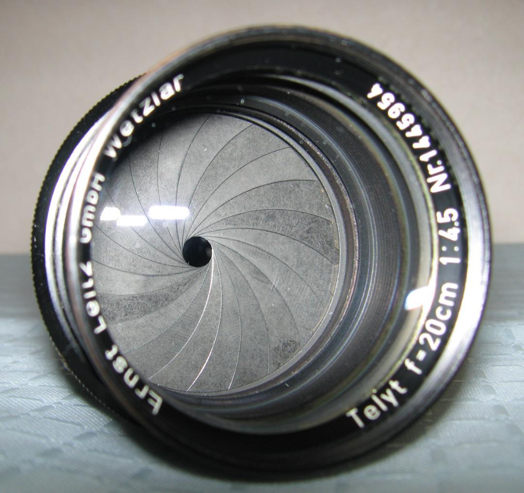 ★ライカLeicaLeitz Telyt f=20cm/200ｍｍ1:4.5