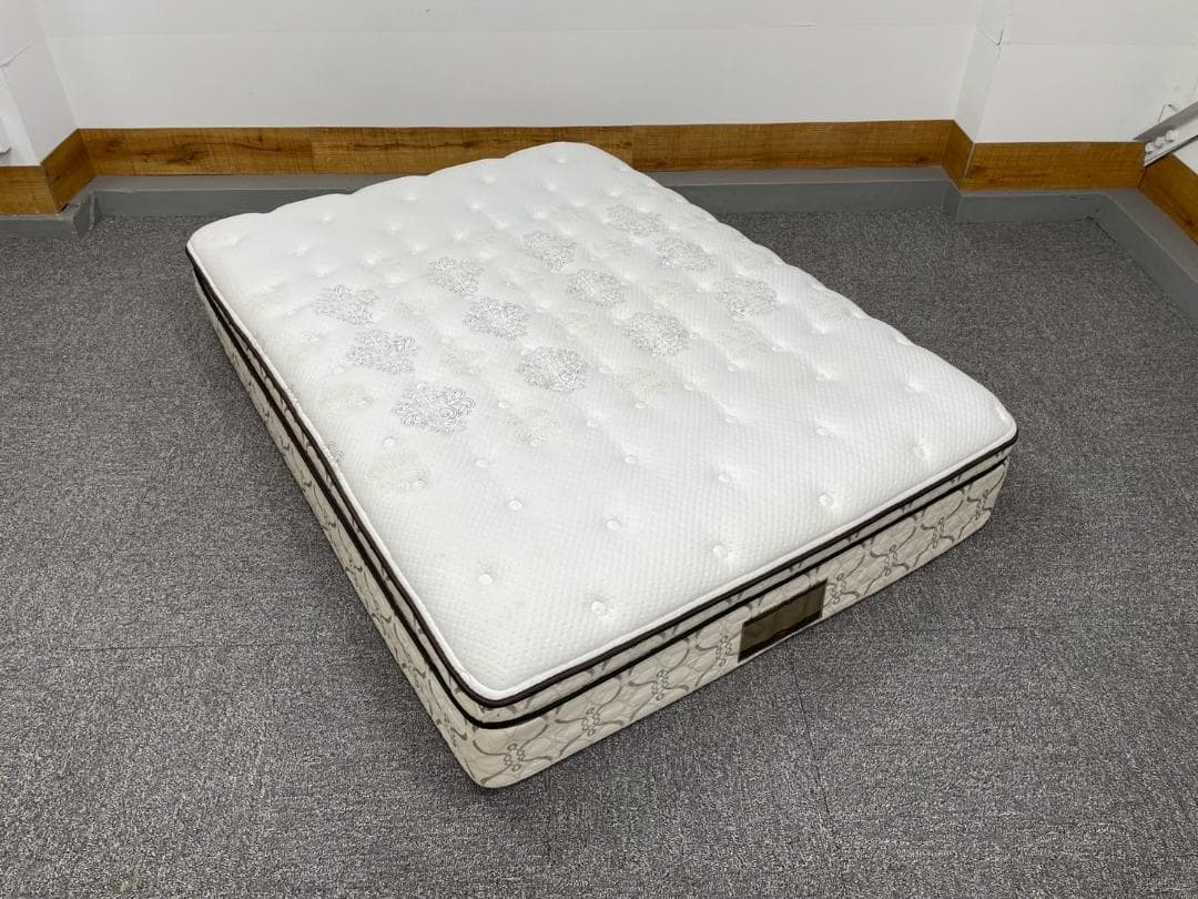 T7628☆展示品☆シーリー☆RONDO☆ポスチャーペディック☆ダブルマットレス