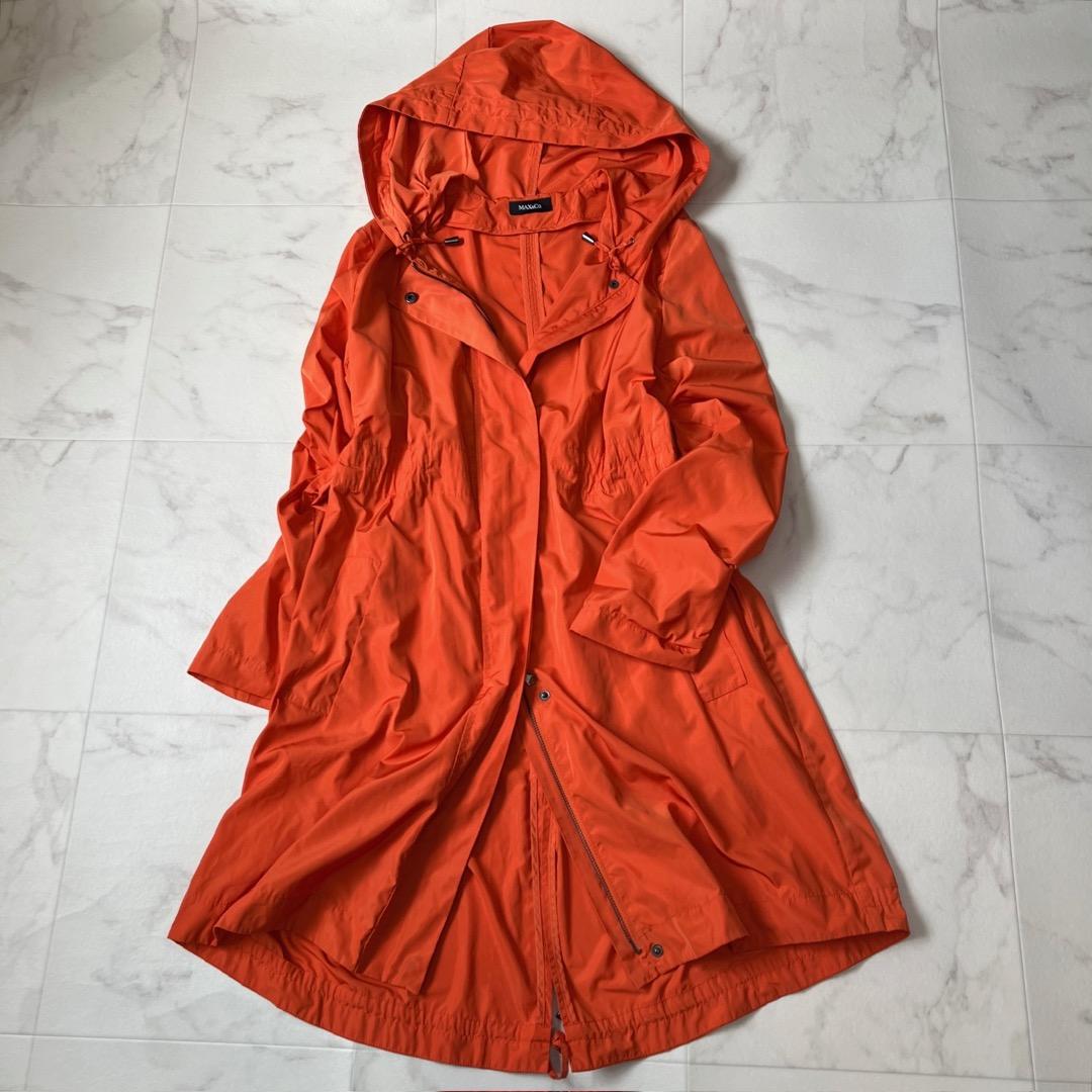✨美品✨マックスアンドコー MAX&Co. 撥水加工 フーデッド ライトコート