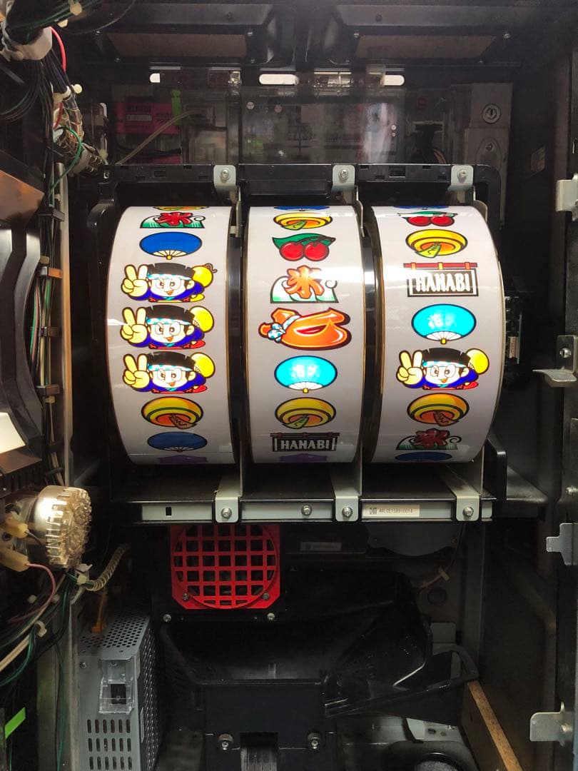 た*つ様 ⚠︎説明文必読⚠︎ パチスロ　ハナビ BH (5号機)　実機+鍵等付属