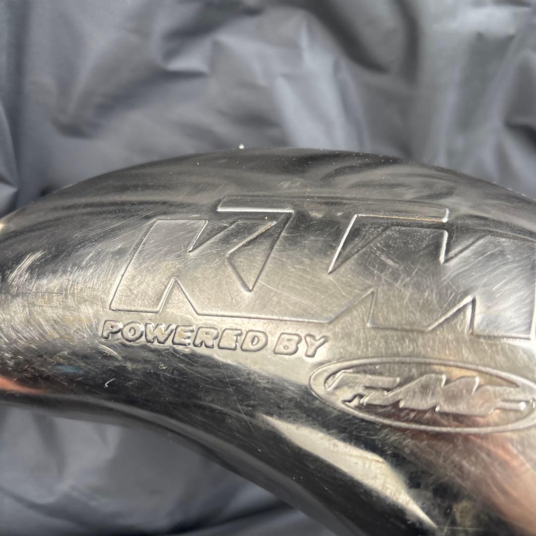 KTM 125 FMFチャンバー