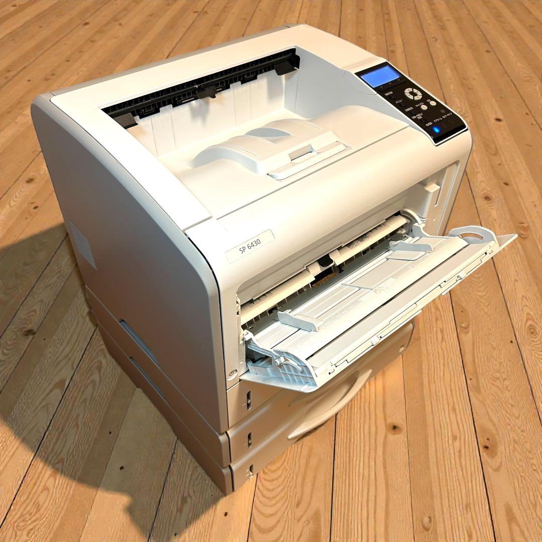 完動美品✨RICOH SP 6430 業務用モノクロレーザープリンター 2段給紙