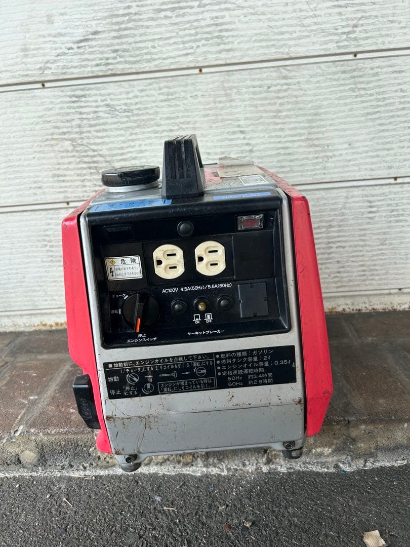 K3★Shindaiwa★ ガソリン発電機 EG551C