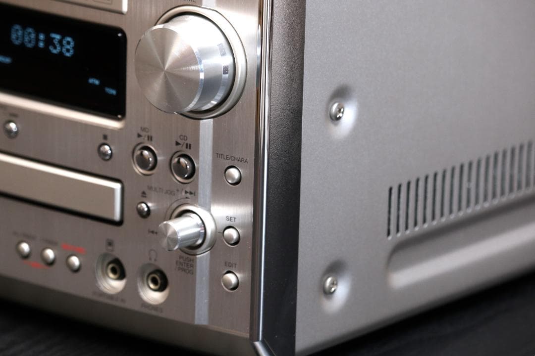 DENON D-MG33 CD/MD/TUNER ラッコ　リモコン付き