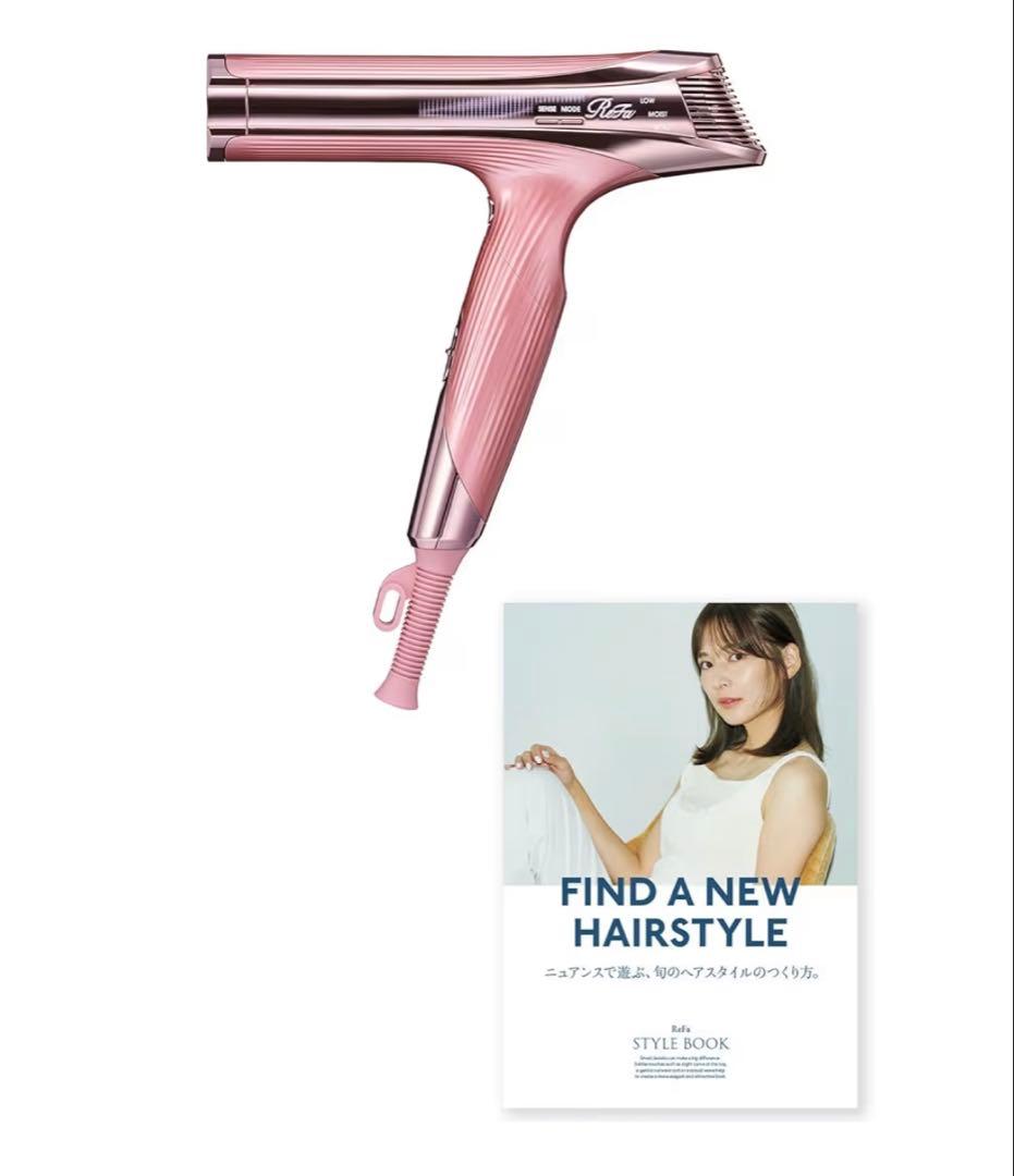ReFa ビューテックドライヤーS+ ピンク ヘアドライヤー ノズル付き