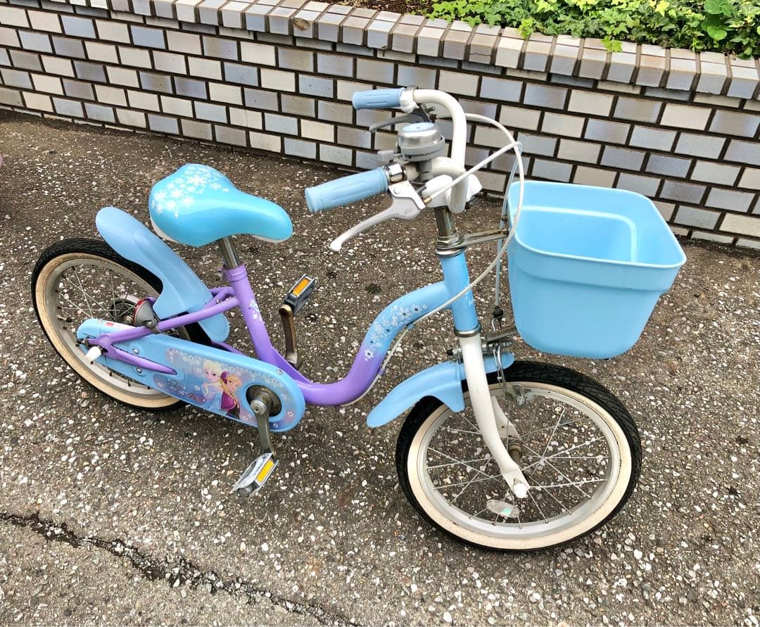 子供用自転車　16インチ　アナと雪の女王