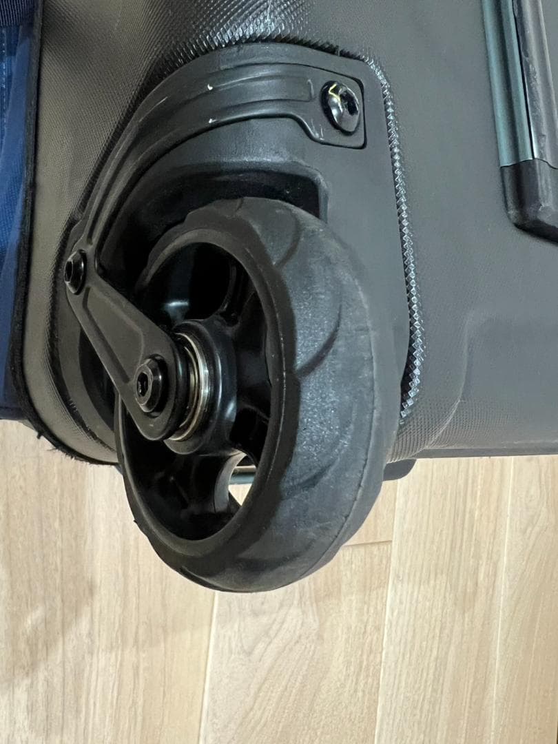 【美品】　mont-bell ウィリーバッグ 60L ネイビー