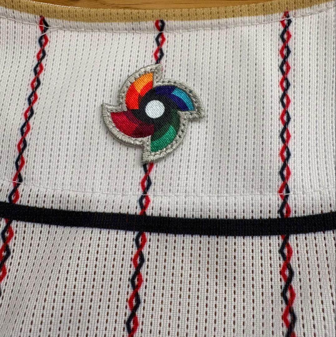 【美品】刺繍　ユニフォーム　背面無地