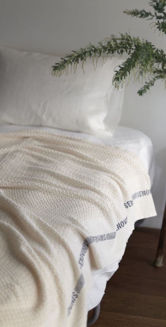 fog linen work フォグリネンワーク　コットンブランケット